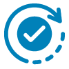 tandard driven consistency icon