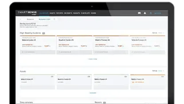 SmartSense dashboard