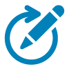 Corective action icon