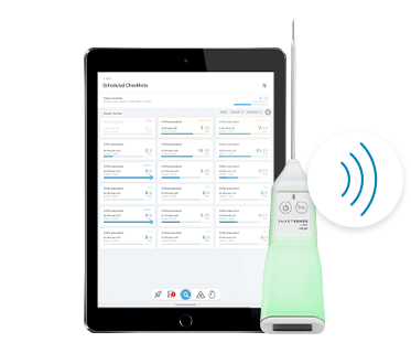 SmartSense digital checklist and Bluetooth Probe
