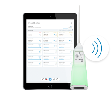 SmartSense digital checklist and Bluetooth Probe