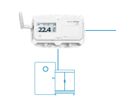 SmartSense wireless sensor and refrigerators