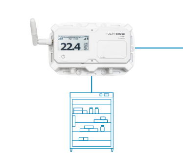 SmartSense Sensor with pharmacy freezer