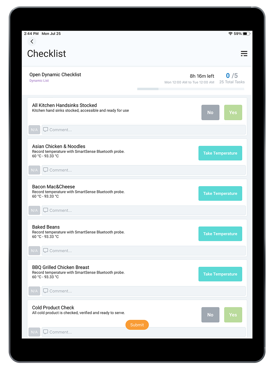 Checklists Screenshot